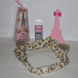 Justice For Girls Paris 4pc Bath Gift Set Bombs Nail Hair NEW